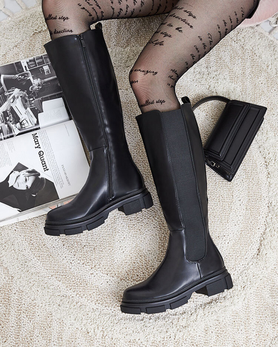 Royalfashion Klasické dámske čižmy Slyssa