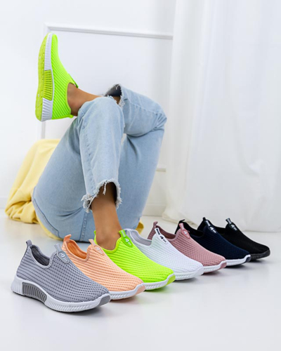 Biele dámske slip-on tenisky Banila - Obuv