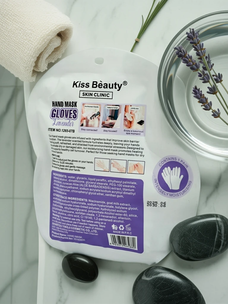 Aurelia Hand Mask Gloves Lavender - Vlažilne rokavice za roke 30 g