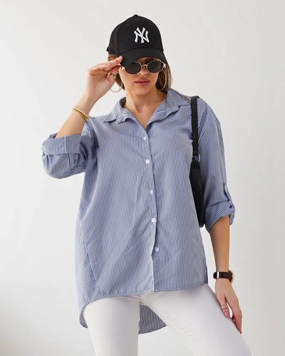 Royalfashion Dámska pruhovaná košeľa