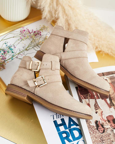 Royalfashion Dámske čižmy Geronsa s výrezom