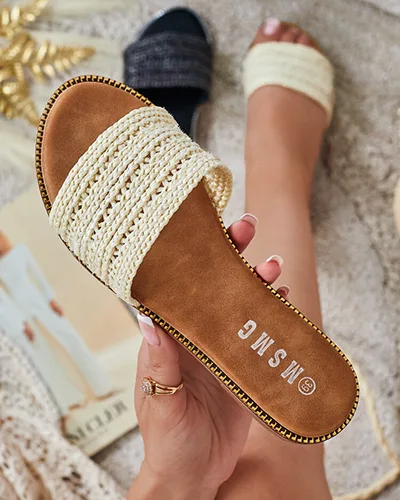 Royalfashion Dámske žabky s plochou podrážkou Bofira