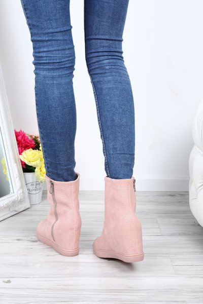 Růžové podpatky Genesis - Boty 1