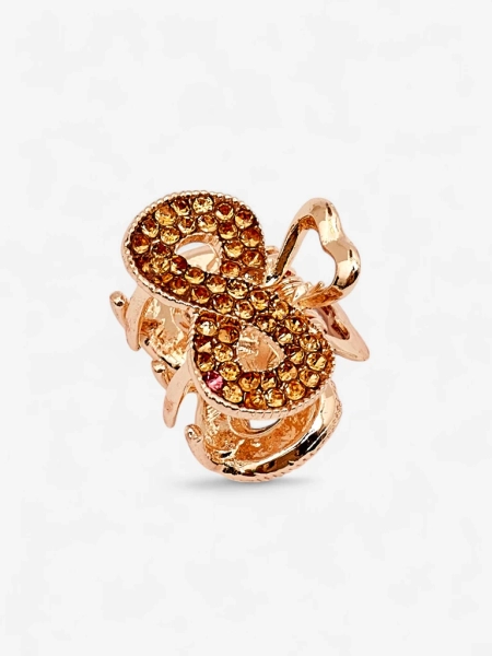 Royalfashion Lasnica za lase s cirkoni TwinkleGrip