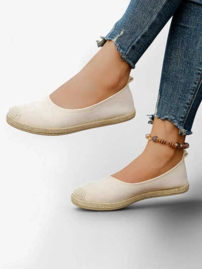 Royalfashion Dámske espadrilky z ekologickej zamše Aroles