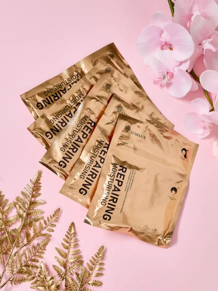 Luxelux parná maska na vlasy plus sérum