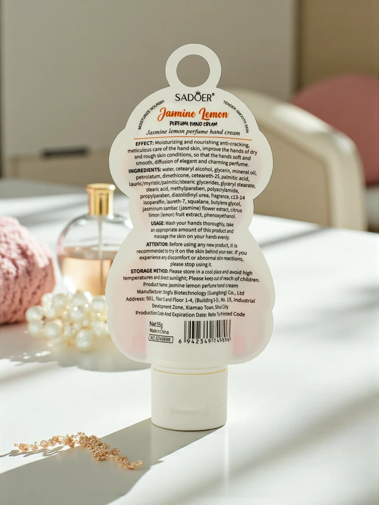 Sadoer Aurelia Jasmine Lemon dišavna krema za roke 50 ml medvedek