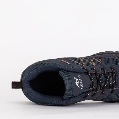 Pánska trekingová obuv Louhari tmavomodrá - Obuv