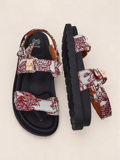 Royalfashion Dámske sandále s potlačou Aloe