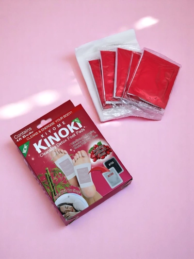 Detoxické náplasti KINOKI 10 ks Goji bobule
