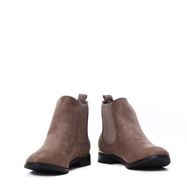 Sztyblety w kolorze khaki Lisa- Obuwie