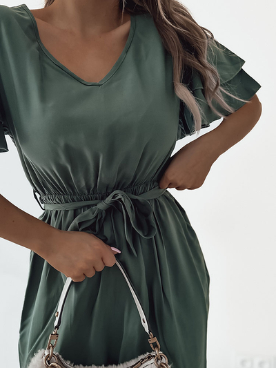 Royalfashion Dámske jednoduché midi šaty