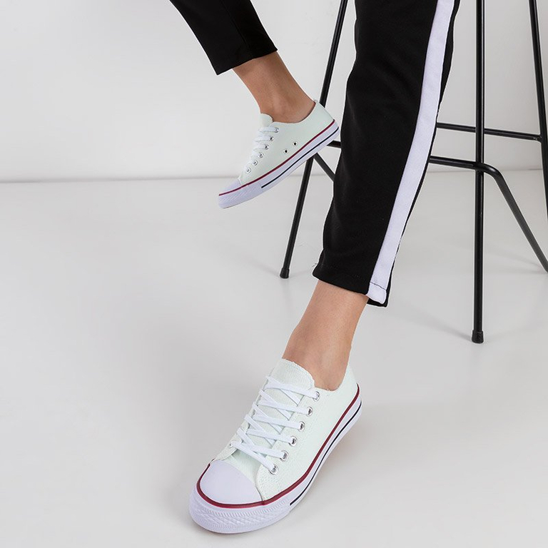 OUTLET Dámske biele tenisky Noenoes - Obuv