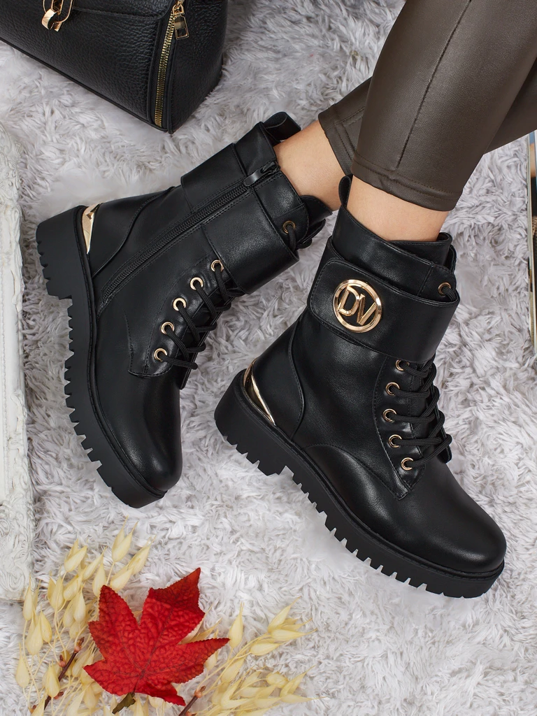 Ženski delavski škornji z okraski Lorice