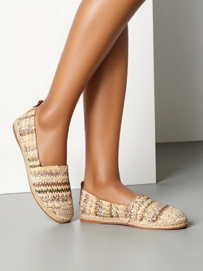 Royalfashion Dámske tkané espadrily Asadaca