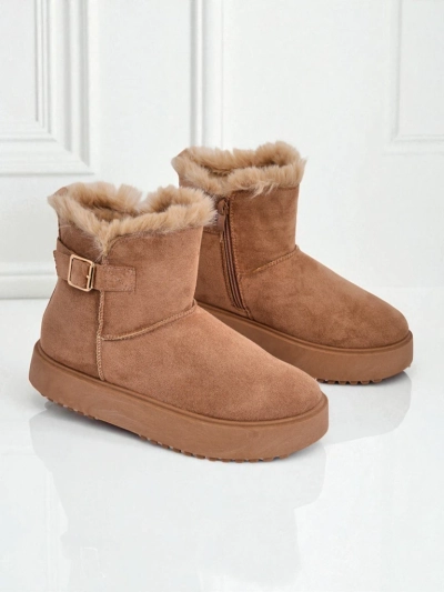 Royalfashion Kratki ženski škornji a'la za sneg Winter Crest