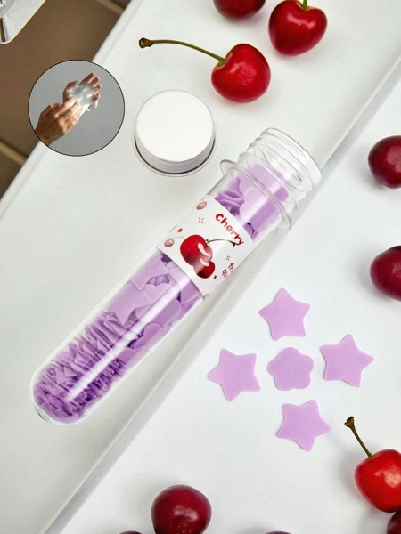 Royalfashion Papierové mydlo na cestovanie s hviezdami Čerešňa