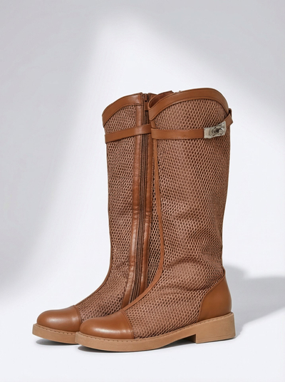 Royalfashion Vysoko perforované dámske členkové topánky Ovittole