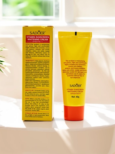Sadoer opaľovací krém s vitamínom C 60 SPF 150ml