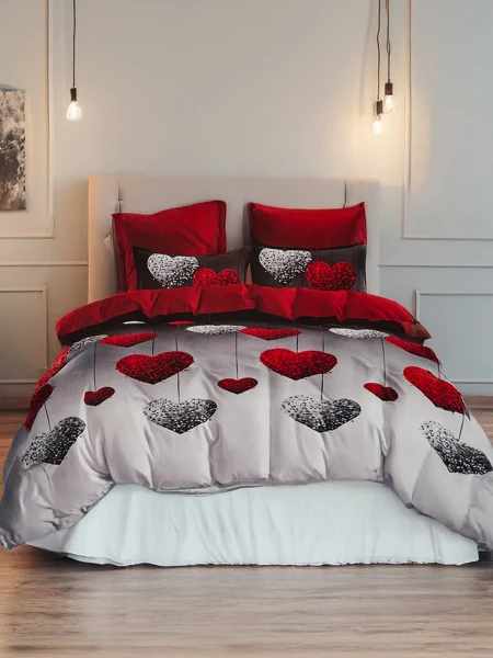 Royalfashion Vzorčasta posteljnina 180x200 komplet 3 DELI