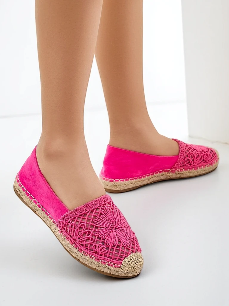 Royalfashion Dámske perforované espadrilky Verela