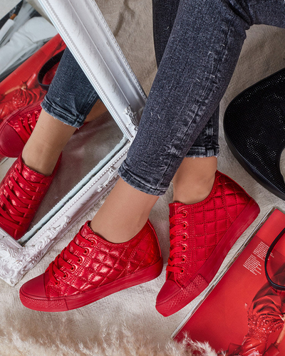 Royalfashion Dámske prešívané tenisky so skrytou kotvou Avvas