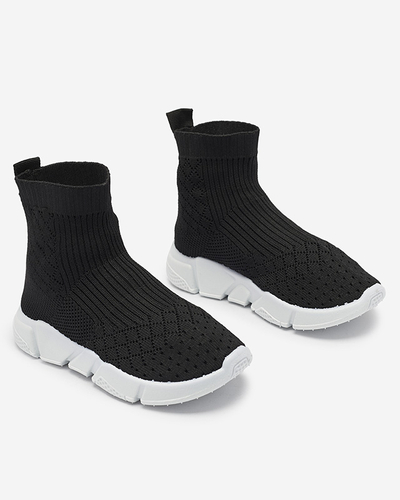 Čierna detská členková športová obuv Ovoy- Obuv