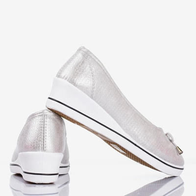 Stříbrná baletka na klínech Moriah - Boty 1