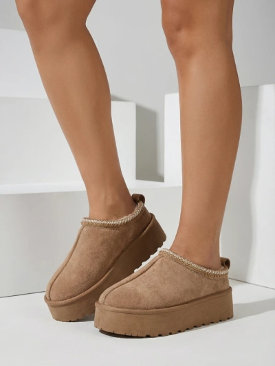 Royalfashion Dámske krátke čižmy Zommy a'la snow boots