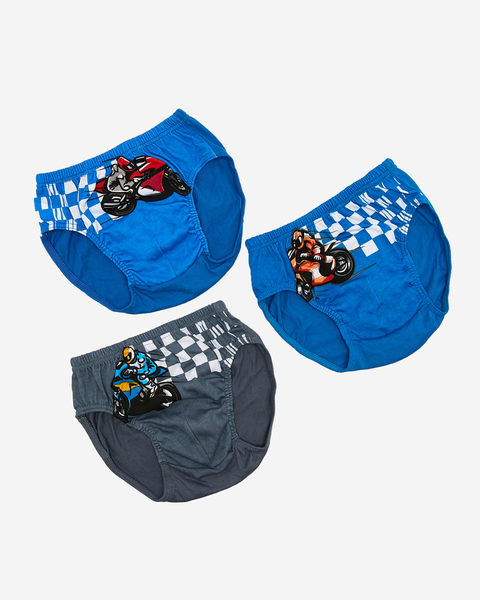 Royalfashion Farebné chlapčenské nohavičky 3 ks