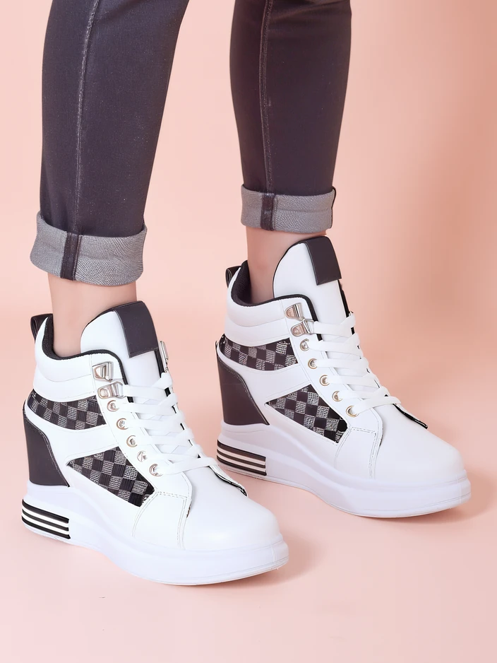 Royalfashion Dámske tenisky na platforme Erron