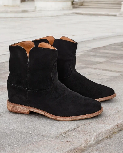 Royalfashion COWBOY-štýl topánky na krytej klíne Blueston