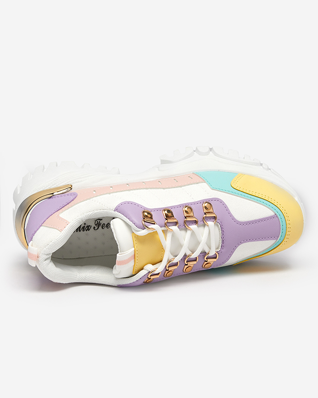 Dámske farebné športové topánky Nosice tenisky - Obuv