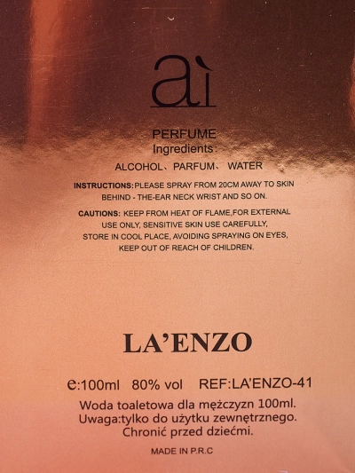 Inšpirovaná parfémovaná voda pre ženy Ai La'Enzo