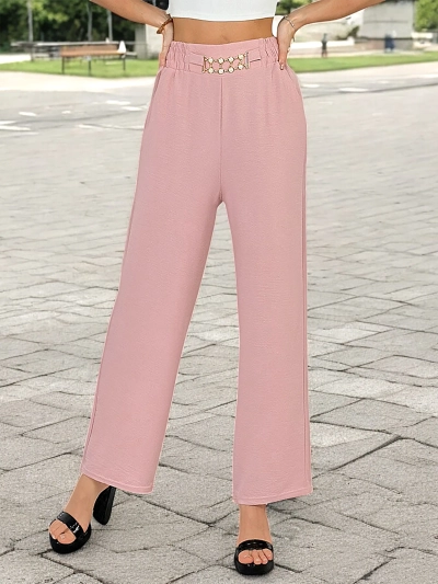 Royalfashion Dámske široké nohavice