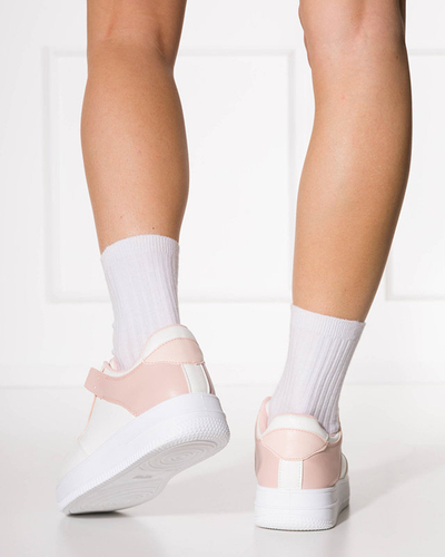 Bielo - ružová dámska športová obuv Sney - Footwear