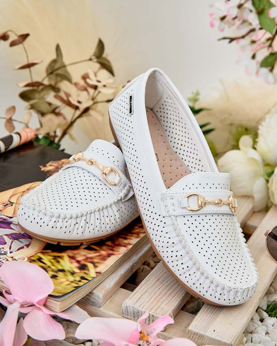 Royalfashion Dámske ažurové mokasíny Mill