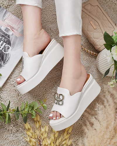 Royalfashion Dámske žabky Sailme na katéte