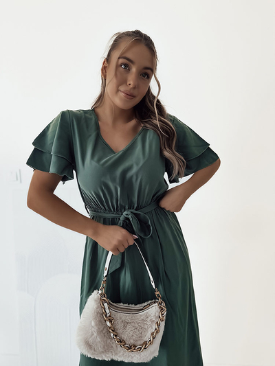 Royalfashion Dámske jednoduché midi šaty