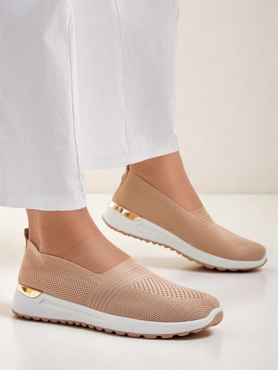 Royalfashion dámske textilné nazúvacie topánky Perfeti