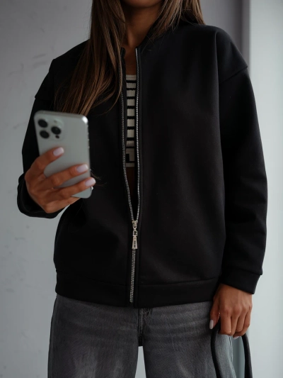 Royalfashion Bunda bomber na zips