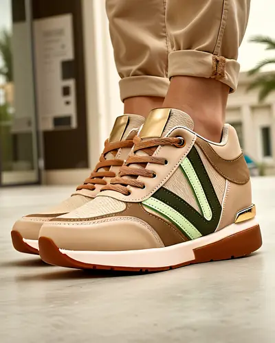 Royalfashion Dámske športové topánky s hidden wedge Venixxe