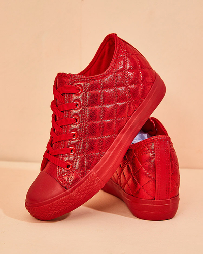 Royalfashion Dámske prešívané tenisky so skrytou kotvou Avvas