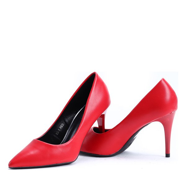 Czerwone szpilki Caroline - Obuwie