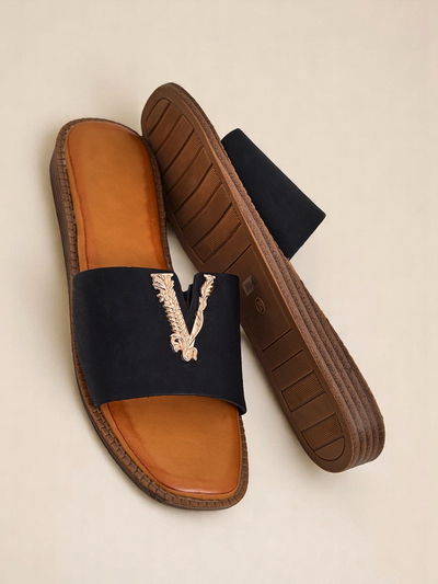 Royalfashion Ženski natikači z ravnim podplatom Livia Comfort