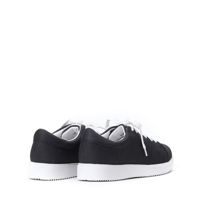 Grafitowe, matowe tenisówki Sport- Obuwie