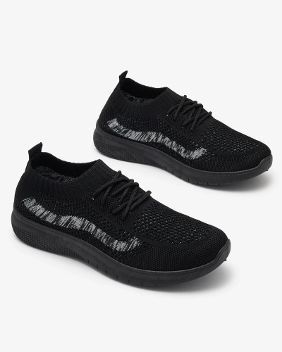 Čierna dámska textilná športová obuv Fiabom- Obuv