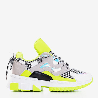 Dámská sportovní obuv Neon Green Crazy - Footwear