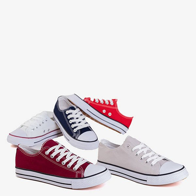 Svetlosivé pánske tenisky Ronot - Obuv