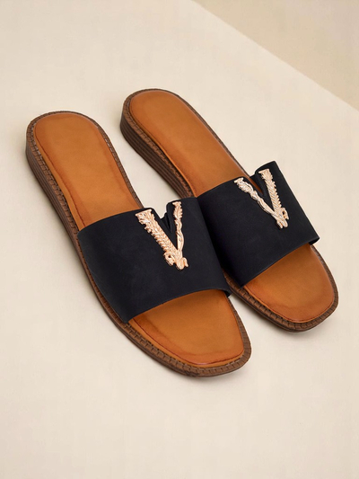 Royalfashion Ženski natikači z ravnim podplatom Livia Comfort